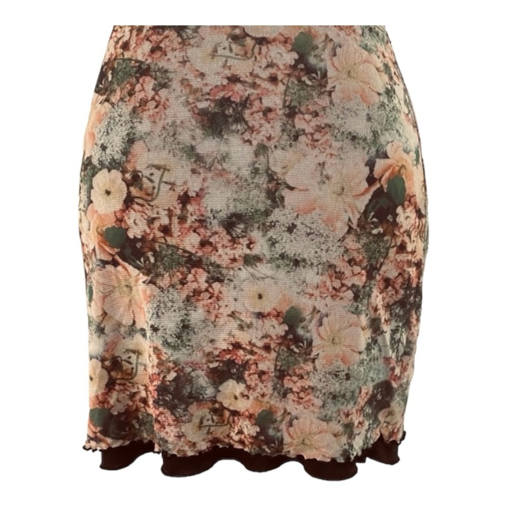 Urban Outfitters Floral Mini Skirt. Multi Colors. Sz M.